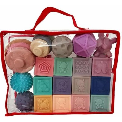 Montessori Bavytoy kostky a míčky - set – Zbozi.Blesk.cz