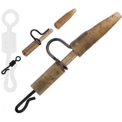 Zfish Závěsky Heavy Duty Clip & Tail Rubber + QC 6 ks – Zboží Dáma