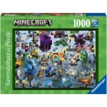 RAVENSBURGER Challenge: Minecraft 1000 dílků – Hledejceny.cz