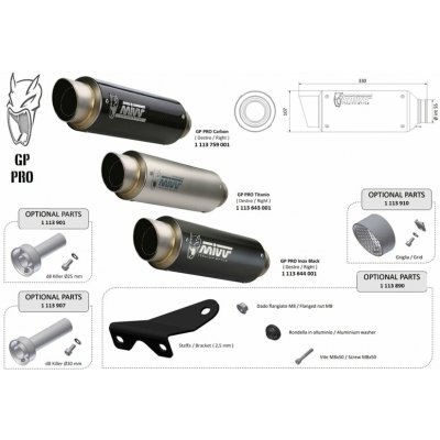 MIVV GP Pro 00.73.KU.001.S6P – Hledejceny.cz