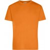 Pánské Tričko James Nicholson pánské triko JN747 orange