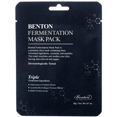 Benton fermentation mask pact Korejská pleťová maska 20 ml – Zboží Mobilmania
