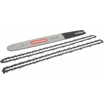 Oregon Sada lišta 18" 45cm + 2 řetězy .325" 1,3mm 72 článků 578739 – Zboží Dáma