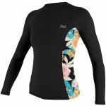 O'Neill Wms Side Print L/S Rash black/mikah floral – Zboží Dáma