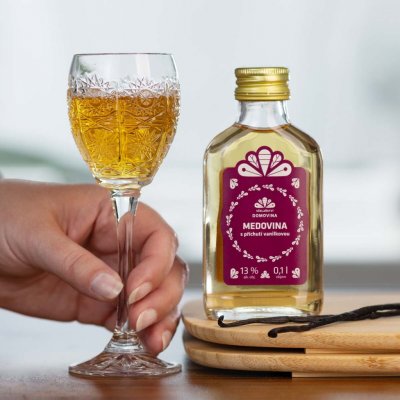 Včelařství Domovina medovina s příchutí vanilkovou 100 ml – Zboží Dáma