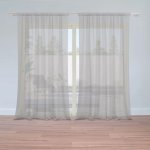 Sablio Záclony Šedá: 2ks 150x250cm – Zboží Mobilmania