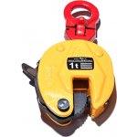 Svěrka vertikální s kloubovým závěsem, 1t, červený lak – Hledejceny.cz