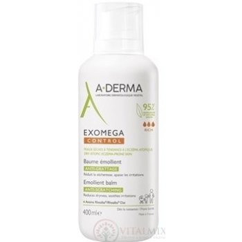 A-Derma Exomega zvláčňující tělový balzám pro velmi suchou citlivou a atopickou pokožku 400 ml