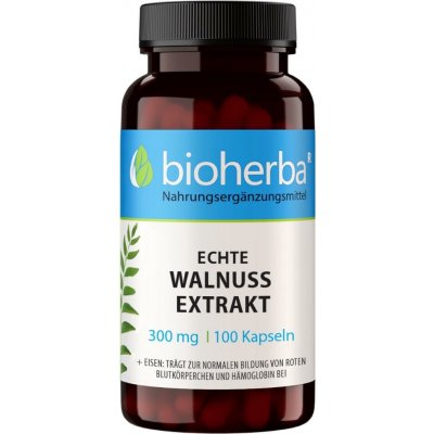 Bioherba Extrakt z pravého ořechu 300 mg 100 kapslí – Hledejceny.cz