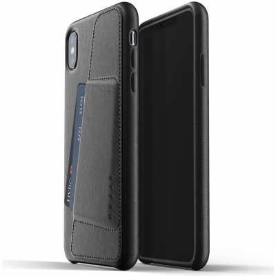 Pouzdro MUJJO Full Leather Wallet Case iPhone XS Max - černé – Zbozi.Blesk.cz