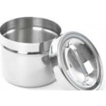 ZSZ Dóza na vatu 1 l s víkem a hmatníkem z nerezové oceli – Sleviste.cz