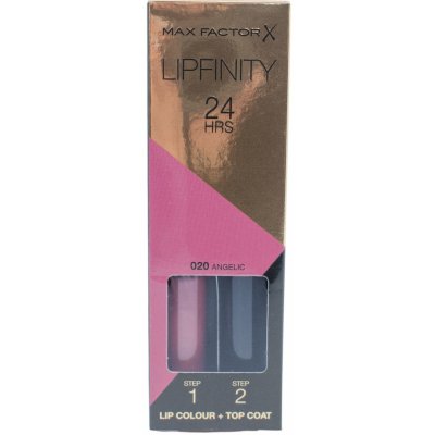 Max Factor Lipfinity 24HRS Lip Colour dlouhotrvající rtěnka s balzámem 020 Angelic 4,2 g – Zbozi.Blesk.cz
