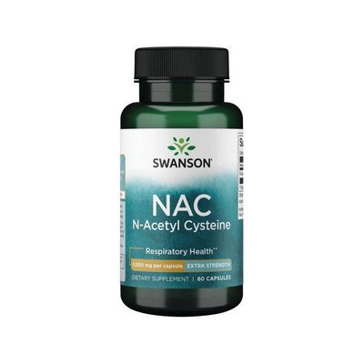 Swanson NAC N-Acetyl Cysteine 60 ks 1000 mg