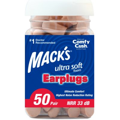 Mack's Ultra Soft špunty do uší 50 párů – Zboží Dáma