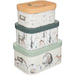 Atmosphera for Kids krabice Les 3 ks 37 x 25 x 19 cm – Zboží Dáma