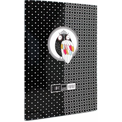 MAKENOTES Sešit A4 I LOVE HUHU – Hledejceny.cz