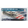 Sběratelský model Italeri Boat Mas M.a.s. 563 568 Military With Crew 1:35