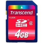 Transcend SDHC Class 4 4 GB TS4GSDHC4 – Zboží Mobilmania