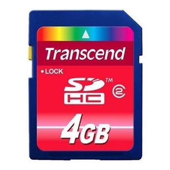 Transcend SDHC Class 4 4 GB TS4GSDHC4