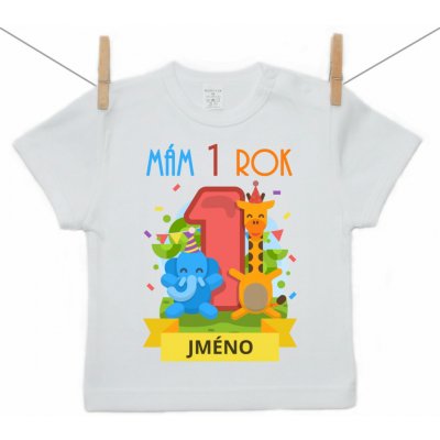 Boodyy Tričko s krátkým rukávem Mám 1 rok – Zbozi.Blesk.cz
