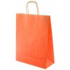 Nákupní taška a košík Mall papírová taška Oranžová UM719611-03