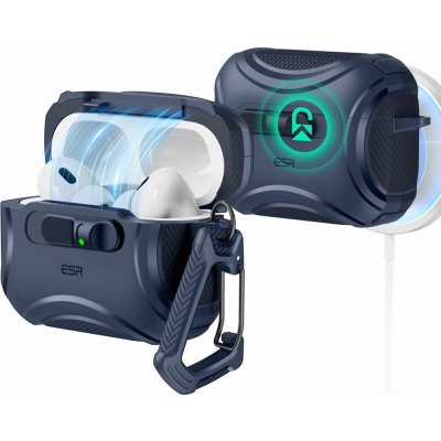ESR Cyber FlickLock HaloLock MagSafe pouzdro Apple AirPods Pro 3 modré 4894240289228 – Zboží Živě