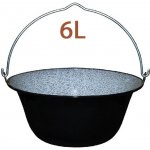 PerfectHome 71113 Smaltovaný kotlík na guláš Klasik 6l – Zboží Dáma