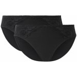 esmara Dámské kalhotky s krajkou, 2 kusy černá – Hledejceny.cz