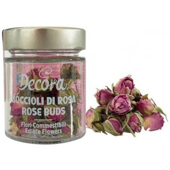 Jedlé květy poupata růží 10g - Decora