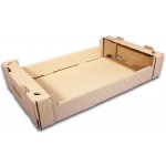 Odnosová přepravka hnědá 50 x 28 x 9 cm – Zboží Dáma