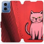 Mobiwear Knížkové Motorola Moto G34 5G VP54S Kocourek – Zboží Mobilmania