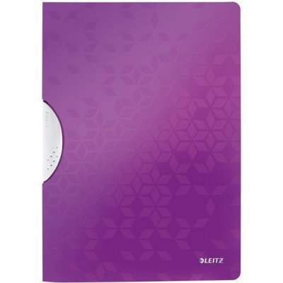 Leitz Desky s klipem WOW A4 purpurové – Zboží Živě
