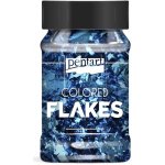 Pentart Barevné fóliové vločky PENTART 100 ml MODRÁ – Sleviste.cz
