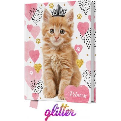 JUNIOR Památník 14x18 cm 80 listů Princess – Hledejceny.cz