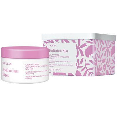 PUPA Milano Zklidňující tělový krém v krabičce Balinian Spa (Soothing Concentrated Body Cream) 150 ml – Zboží Dáma
