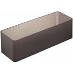 YAMAZAKI Stohovatelné organizéry Tower 3647, vel.L/hluboké/tmavé, 2ks – Zboží Dáma