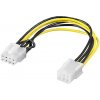 PC kabel goobay Napájecí redukce PCI Express 6pinů -> 8pinů (93635) - 11.92.1025