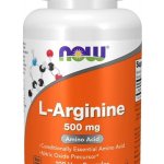 NOW Foods L-Arginine 500 100 kapslí – Hledejceny.cz