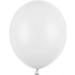 PartyDeco Balónek bílý pastelový 27 cm