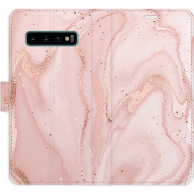 Pouzdro iSaprio - Rose Gold Marble - Samsung Galaxy S10