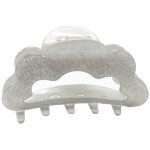 Třpytivý skřipec na vlasy Barva: černá – Zboží Dáma