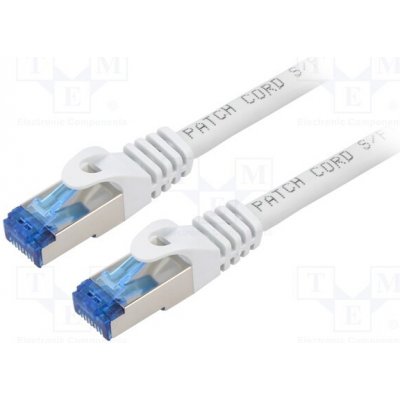 Lanberg PCF6A-10CC-0025-S Patch S/FTP Kat. 6a RJ45 vidlice z obou stran lanko CCA – Zboží Živě