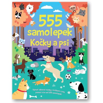 555 samolepek Kočky a psi – Zboží Mobilmania