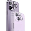 Tvrzené sklo pro mobilní telefony Blueo Sapphire Crystal Stainless Steel Camera Lens Protector Silver iPhone 15 Pro BSCL-I15PRO-SILVER