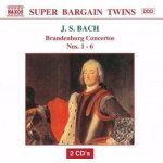Johann Sebastian Bach - Brandenburg Concertos Nos. 1-6 2 CD – Hledejceny.cz