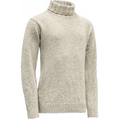 Devold Nansen Wool High Neck unisex svetr grey melange – Hledejceny.cz