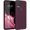 Pouzdro a kryt na mobilní telefon Motorola Pouzdro Kwmobile Motorola Moto G Stylus 5G tmavě červené