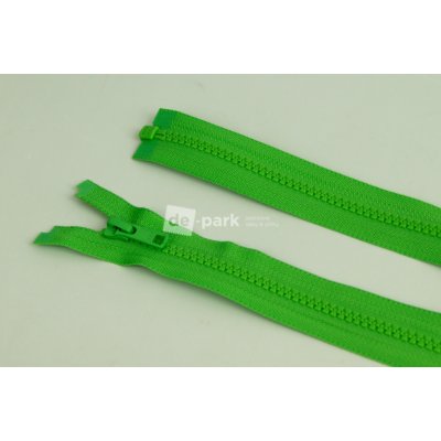 de-park Zip YKK - 70 cm - dělitelný - limetkový - 615 – Hledejceny.cz