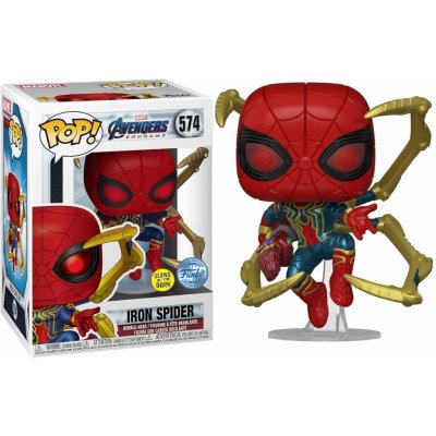 Funko Pop! 574 Marvel Avengers Endgame Iron Spider Glows in the Dark