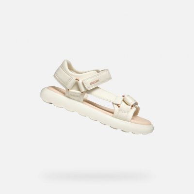 Geox Puffypop J55MSC000BCC1058 krémová – Sleviste.cz